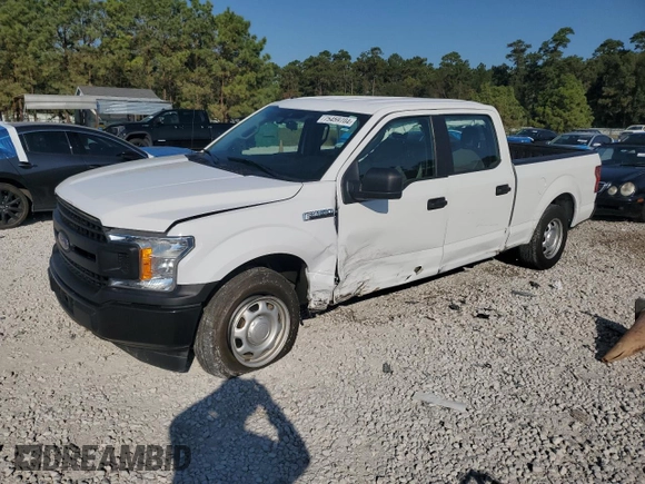 2019 Ford F-150 XL with VIN 1FTEW1CP7KKC41239, listed as a Copart auction lot 43590155 with 95,327 mi miles and Clean Title. Bid and sale history available at DreamBid. Image 1.