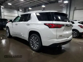 2023 Chevrolet Traverse Premier with VIN 1GNEVKKW1PJ122981, listed as a Copart auction lot 59181705 with 62,464 mi miles and Salvage title. Bid and sale history available at DreamBid. Image 2.