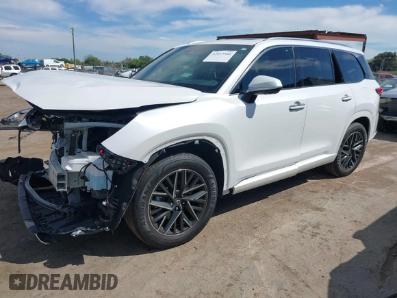 2024 Lexus TX 350 with VIN 5TDAAAB6XRS011638, listed as a IAAI auction lot 42012566 with 14,156 mi miles and . Bid and sale history available at DreamBid. Image 18.