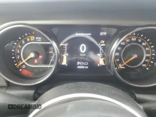 2021 Jeep Gladiator Sport S with VIN 1C6JJTAG0ML508141, listed as a Copart auction lot 48890065 with 44,583 mi miles and Salvage title. Bid and sale history available at DreamBid. Image 9.
