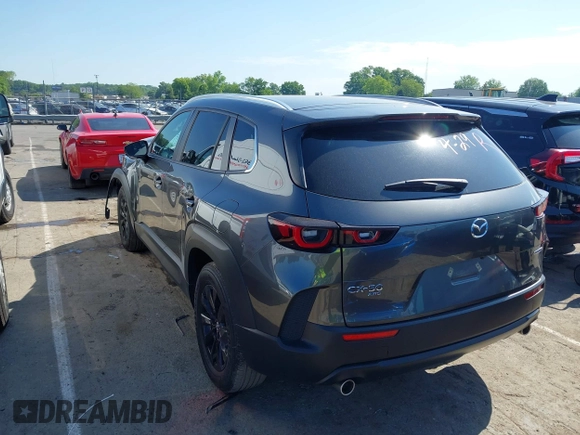 2025 Mazda CX-50 S Preferred with VIN 7MMVABBM5SN305546, listed as a IAAI auction lot 42225558 with 23,516 mi miles and . Bid and sale history available at carsss.com. Image 3.