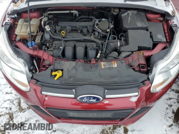 2014 Ford Focus SE with VIN 1FADP3F24EL438121, listed as a Copart auction lot 47755225 with 198,308 mi miles and Salvage Title. Bid and sale history available at carsss.com. Image 12.