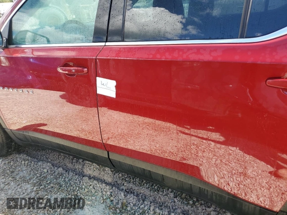 2021 Chevrolet Traverse LT Cloth with VIN 1GNERGKW0MJ189634, listed as a Copart auction lot 58873255 with Not provided miles and Non repairable. Bid and sale history available at DreamBid. Image 13.