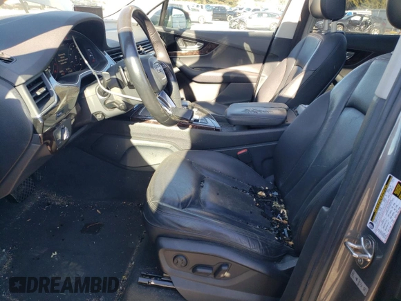 2017 Audi Q7 Premium Plus with VIN WA1LAAF70HD031848, listed as a Copart auction lot 46226255 with 128,935 mi miles and Salvage Title. Bid and sale history available at carsss.com. Image 7.