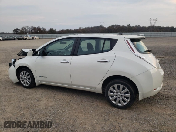 2015 Nissan LEAF SV with VIN 1N4AZ0CPXFC334469, listed as a Copart auction lot 69152122 with 26,547 mi miles. Bid and sale history available at carsss.com. Image 2.