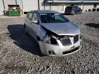 2010 Pontiac Vibe with VIN 5Y2SM6E03AZ403914, listed as a Copart auction lot 80558034 with 104,331 mi miles and Salvage Title. Bid and sale history available at carsss.com. Image 12.