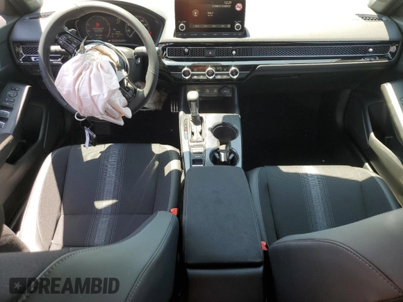 2025 Honda Civic Sport with VIN 2HGFE2F54SH597339, listed as a Copart auction lot 59795335 with 228 mi miles and Clean title. Bid and sale history available at DreamBid. Image 8.