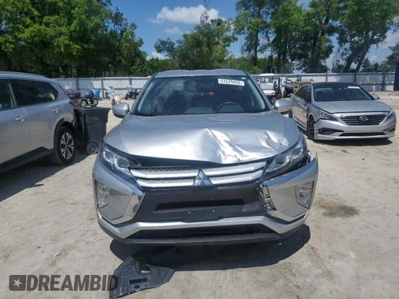 2020 Mitsubishi Eclipse Cross ES z VIN JA4AS3AA6LZ036325, wystawiony jako Copart lot #51579455 z przebiegiem 109 335 mil mil oraz Szkoda całkowita • Salvage title. Historia ofert i sprzedaży dostępna na DreamBid. Obrazek 5.