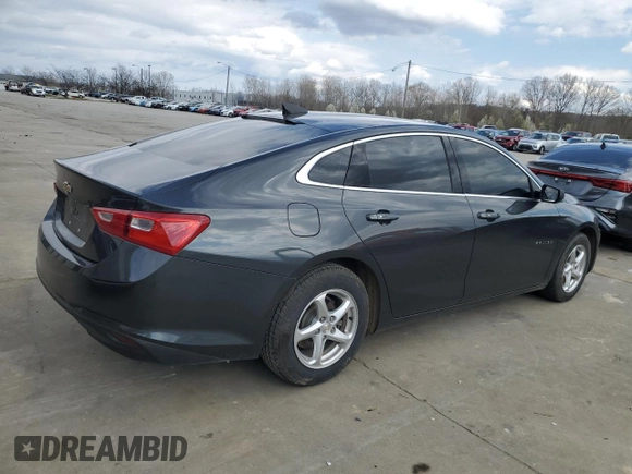 2017 Chevrolet Malibu LS with VIN 1G1ZB5ST2HF231392, listed as a Copart auction lot 49700975 with 69,921 mi miles and Salvage Title. Bid and sale history available at DreamBid. Image 3.
