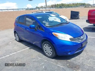 2014 Nissan Note SV with VIN 3N1CE2CP8EL390605, listed as a IAAI auction lot 41975586 with 118,746 mi miles and . Bid and sale history available at DreamBid. Image 1.