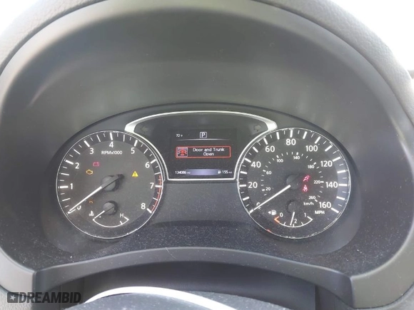 2016 Nissan Altima 2.5 SR with VIN 1N4AL3APXGN374563, listed as a IAAI auction lot 41711390 with 134,086 mi miles. Bid and sale history available at carsss.com. Image 7.