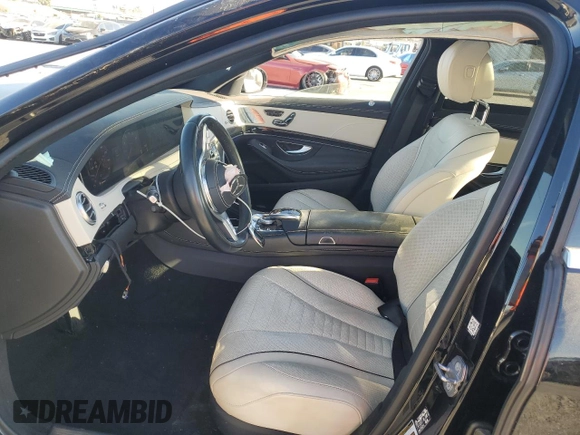 2020 Mercedes-Benz S-Class S 560 with VIN WDDUG8DB8LA523987, listed as a Copart auction lot 42517405 with 77,649 mi miles and Salvage Title. Bid and sale history available at carsss.com. Image 7.