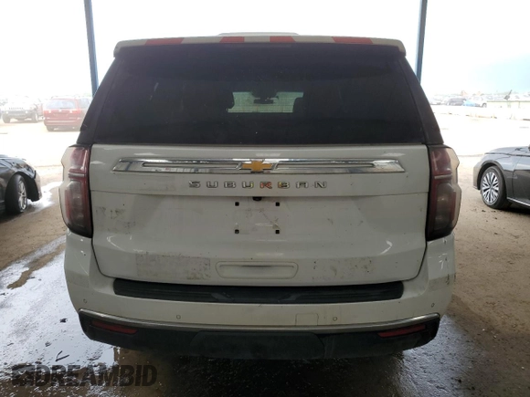 2021 Chevrolet Suburban LS with VIN 1GNSKBKDXMR303892, listed as a Copart auction lot 60840085 with 385,639 mi miles and Clean title. Bid and sale history available at DreamBid. Image 6.