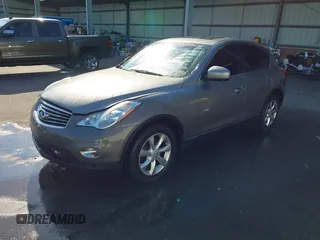 2010 Infiniti EX Journey with VIN JN1AJ0HR1AM752520, listed as a IAAI auction lot 42035323 with 192,293 mi miles. Bid and sale history available at carsss.com. Image 2.