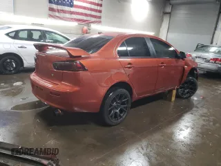 2009 Mitsubishi Lancer GTS with VIN JA3AU86W19U017039, listed as a Copart auction lot 77632694 with 205,150 mi miles and Salvage Title. Bid and sale history available at DreamBid. Image 3.