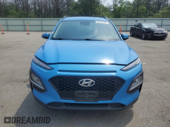 2020 Hyundai Kona SEL with VIN KM8K2CAA4LU569695, listed as a Copart auction lot 60736185 with 63,782 mi miles and Salvage title. Bid and sale history available at DreamBid. Image 5.