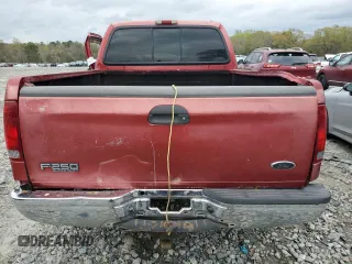 2001 Ford Super Duty F-250 XL with VIN 1FTNX20F41EA17549, listed as a Copart auction lot 49877525 with 288,902 mi miles and Salvage Title. Bid and sale history available at carsss.com. Image 6.