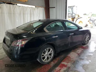 2012 Nissan Maxima SV with VIN 1N4AA5AP9CC868033, listed as a Copart auction lot 65988475 with 87,380 mi miles and Salvage title. Bid and sale history available at DreamBid. Image 3.