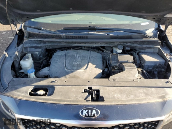 2015 Kia Sedona SX-L with VIN KNDME5C13F6037277, listed as a Copart auction lot 44452425 with 99,606 mi miles and Salvage Title. Bid and sale history available at DreamBid. Image 12.