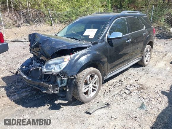 2017 Chevrolet Equinox Premier with VIN 2GNALDEK6H1506145, listed as a IAAI auction lot 41864944 with 138,532 mi miles and . Bid and sale history available at DreamBid. Image 2.