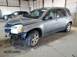 2005 Chevrolet Equinox LT with VIN 2CNDL63FX56097052, listed as a Copart auction lot 46343675 with 0 mi miles and Salvage Title. Bid and sale history available at carsss.com. Image 1.