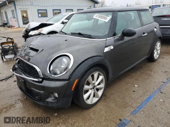 2012 MINI Hardtop S with VIN WMWSV3C53CTY25517, listed as a Copart auction lot 47500895 with 50,680 mi miles and Salvage title. Bid and sale history available at DreamBid. Image 1.