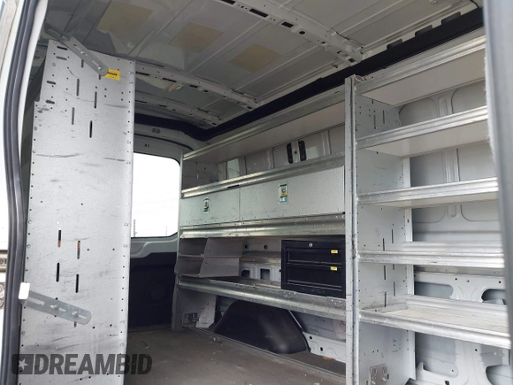 2015 Ford Transit Cargo with VIN 1FTNR2CMXFKA83472, listed as a IAAI auction lot 42212853 with 88,182 mi miles and . Bid and sale history available at DreamBid. Image 8.