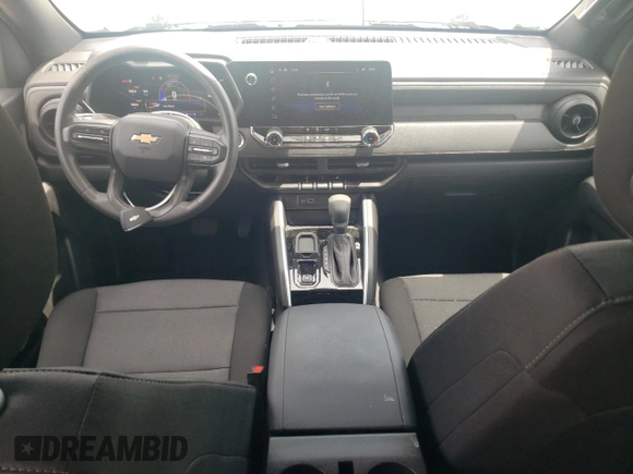 2024 Chevrolet Colorado 2WD Work Truck with VIN 1GCGSBEC9R1268446, listed as a Copart auction lot 56585935 with 7,999 mi miles and Salvage title. Bid and sale history available at DreamBid. Image 8.