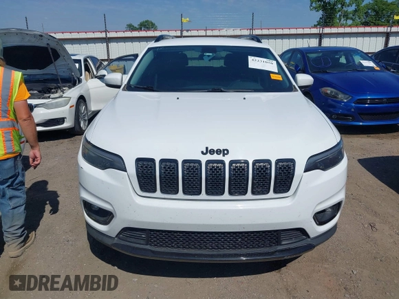 2019 Jeep Cherokee Latitude Plus with VIN 1C4PJLLB0KD339282, listed as a IAAI auction lot 42231050 with 115,901 mi miles and . Bid and sale history available at DreamBid. Image 12.