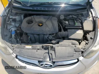 2011 Hyundai Elantra GLS z VIN KMHDH4AE3BU168833, wystawiony jako Copart lot #58830065 z przebiegiem 147 051 mil mil oraz Szkoda całkowita • Salvage title. Historia ofert i sprzedaży dostępna na DreamBid. Obrazek 11.