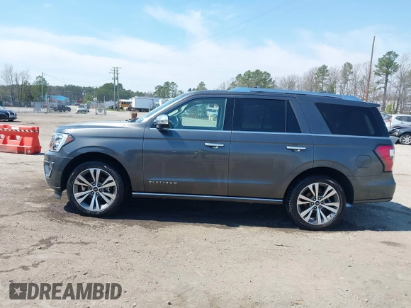 2020 Ford Expedition Platinum with VIN 1FMJU1MT3LEA55242, listed as a IAAI auction lot 41869785 with 92,743 mi miles and . Bid and sale history available at DreamBid. Image 14.