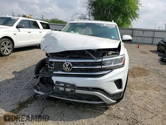 2023 Volkswagen Atlas SEL with VIN 1V2BR2CAXPC515819, listed as a Copart auction lot 50666225 with 43,872 mi miles and Salvage title. Bid and sale history available at DreamBid. Image 12.