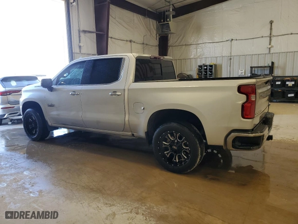 2019 Chevrolet Silverado 1500 LTZ with VIN 3GCPWEED1KG165608, listed as a Copart auction lot 52048855 with 87,494 mi miles and Clean Title. Bid and sale history available at carsss.com. Image 2.