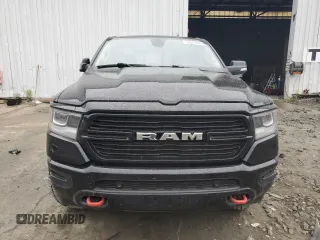 2019 Ram 1500 Big Horn with VIN 1C6SRFFT5KN698816, listed as a Copart auction lot 55287665 with 143,969 mi miles and Salvage title. Bid and sale history available at DreamBid. Image 5.