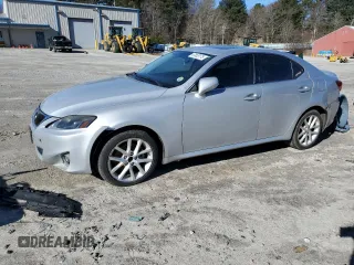 2011 Lexus IS 250 with VIN JTHCF5C26B5044837, listed as a Copart auction lot 47853175 with 0 mi miles and Clean Title. Bid and sale history available at carsss.com. Image 1.