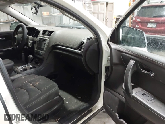 2014 GMC Acadia SLE with VIN 1GKKRNED6EJ202757, listed as a IAAI auction lot 41928884 with 166,390 mi miles and . Bid and sale history available at carsss.com. Image 5.