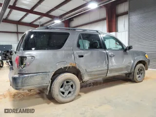2006 Toyota Sequoia Limited with VIN 5TDBT48A56S272411, listed as a Copart auction lot 41843835 with 153,903 mi miles and Salvage Title. Bid and sale history available at carsss.com. Image 3.