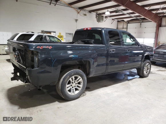 2017 Chevrolet Silverado 1500 LT with VIN 1GCVKREC7HZ166255, listed as a Copart auction lot 45343235 with 111,230 mi miles and Salvage Title. Bid and sale history available at carsss.com. Image 3.