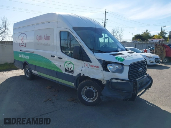 2019 Ford Transit Cargo with VIN 1FTBW3XM2KKB40981, listed as a IAAI auction lot 41558356 with 154,624 mi miles and . Bid and sale history available at DreamBid. Image 1.