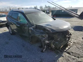 2019 Nissan Rogue SV with VIN KNMAT2MT4KP501737, listed as a Copart auction lot 49803705 with 119,024 mi miles and Salvage Title. Bid and sale history available at carsss.com. Image 4.