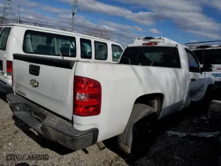 2007 Chevrolet Silverado 1500 Work Truck with VIN 1GCEC14C27E529602, listed as a Copart auction lot 48211635 with 329,917 mi miles and Salvage Title. Bid and sale history available at carsss.com. Image 3.