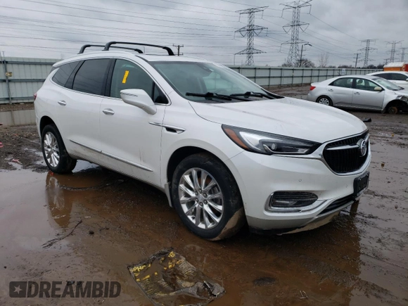 2018 Buick Enclave Premium with VIN 5GAEVBKW8JJ146129, listed as a Copart auction lot 38911824 with 95,872 mi miles and Salvage Title. Bid and sale history available at carsss.com. Image 4.