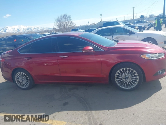 2016 Ford Fusion Titanium with VIN 3FA6P0K93GR251547, listed as a IAAI auction lot 41823007 with 127,796 mi miles and . Bid and sale history available at carsss.com. Image 13.