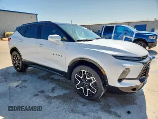 2023 Chevrolet Blazer RS с VIN 3GNKBERS0PS229485, выставлен на аукционе Copart как лот 61168195 с пробегом 19 341 миль миль и Списание • Salvage title. История ставок и продаж доступна на DreamBid. Изображение 4.