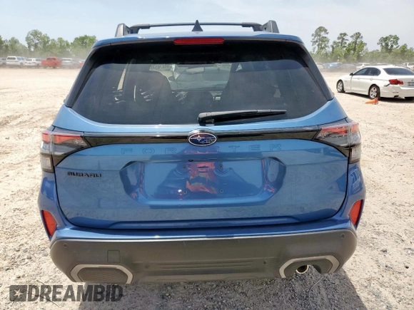 2025 Subaru Forester Limited with VIN JF2SLDRC3SH489245, listed as a Copart auction lot 55678345 with 2,846 mi miles and Salvage title. Bid and sale history available at DreamBid. Image 6.