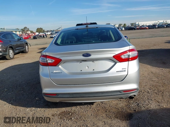 2014 Ford Fusion SE Hybrid with VIN 3FA6P0LU4ER206343, listed as a IAAI auction lot 41600260 with 198,834 mi miles and . Bid and sale history available at DreamBid. Image 16.