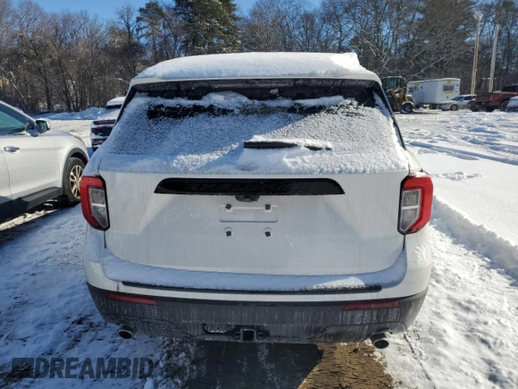 2023 Ford Explorer ST-Line with VIN 1FMSK7KH9PGB66724, listed as a Copart auction lot 88628685 with 0 mi miles and Non Repairable. Bid and sale history available at carsss.com. Image 6.