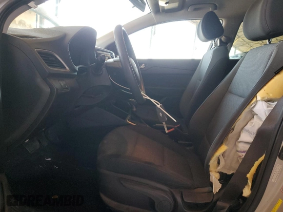 2022 Hyundai Accent SE with VIN 3KPC24A64NE173729, listed as a Copart auction lot 60678615 with 48,990 mi miles and Salvage title. Bid and sale history available at DreamBid. Image 7.
