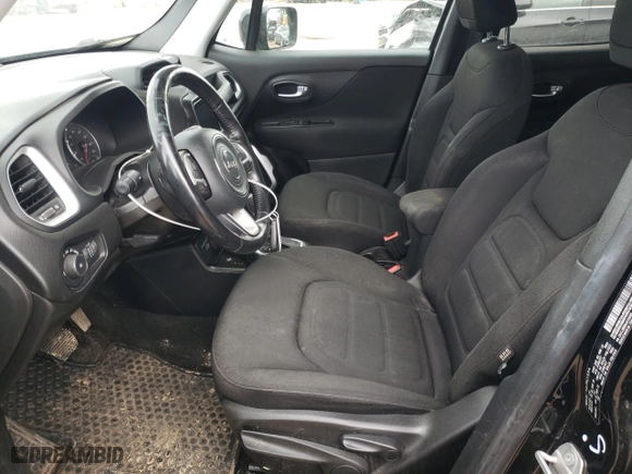 2018 Jeep Renegade Latitude with VIN ZACCJBBB4JPJ16055, listed as a Copart auction lot 44552465 with NaN miles and Salvage Title. Bid and sale history available at carsss.com. Image 7.