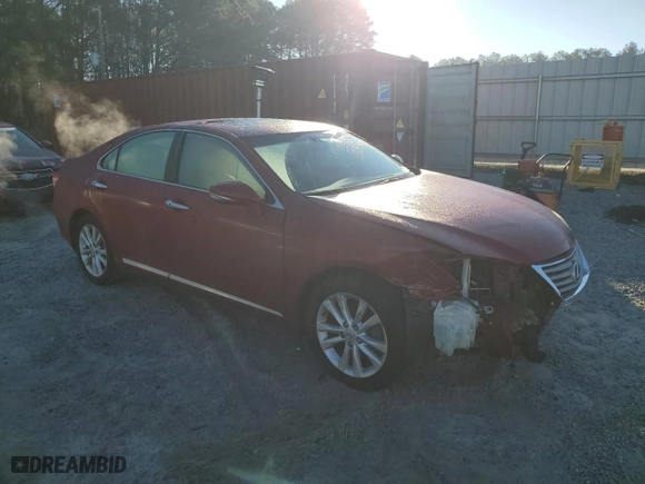 2011 Lexus ES 350 with VIN JTHBK1EG3B2437026, listed as a Copart auction lot 46321325 with 231,724 mi miles and Salvage Title. Bid and sale history available at carsss.com. Image 4.